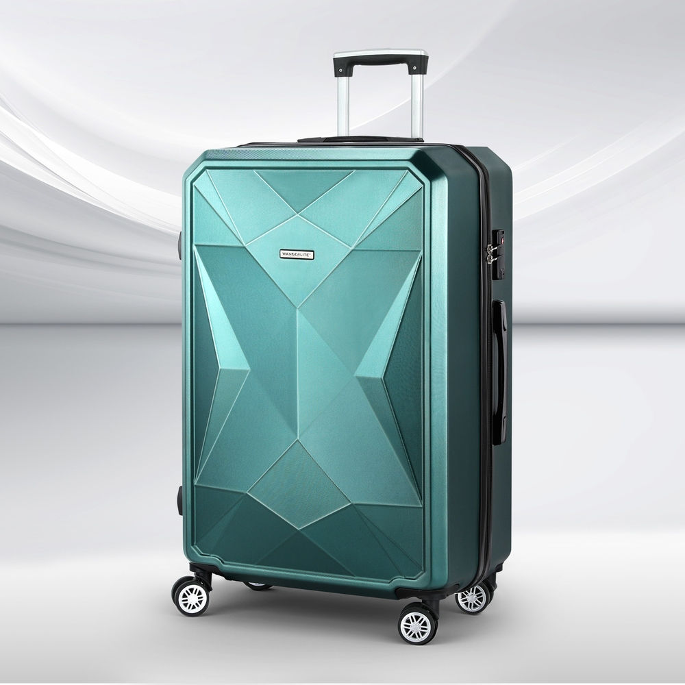 Wanderlite 28-inch Luggage Set with TSA LockABS Hard Shell Travel Suitcase