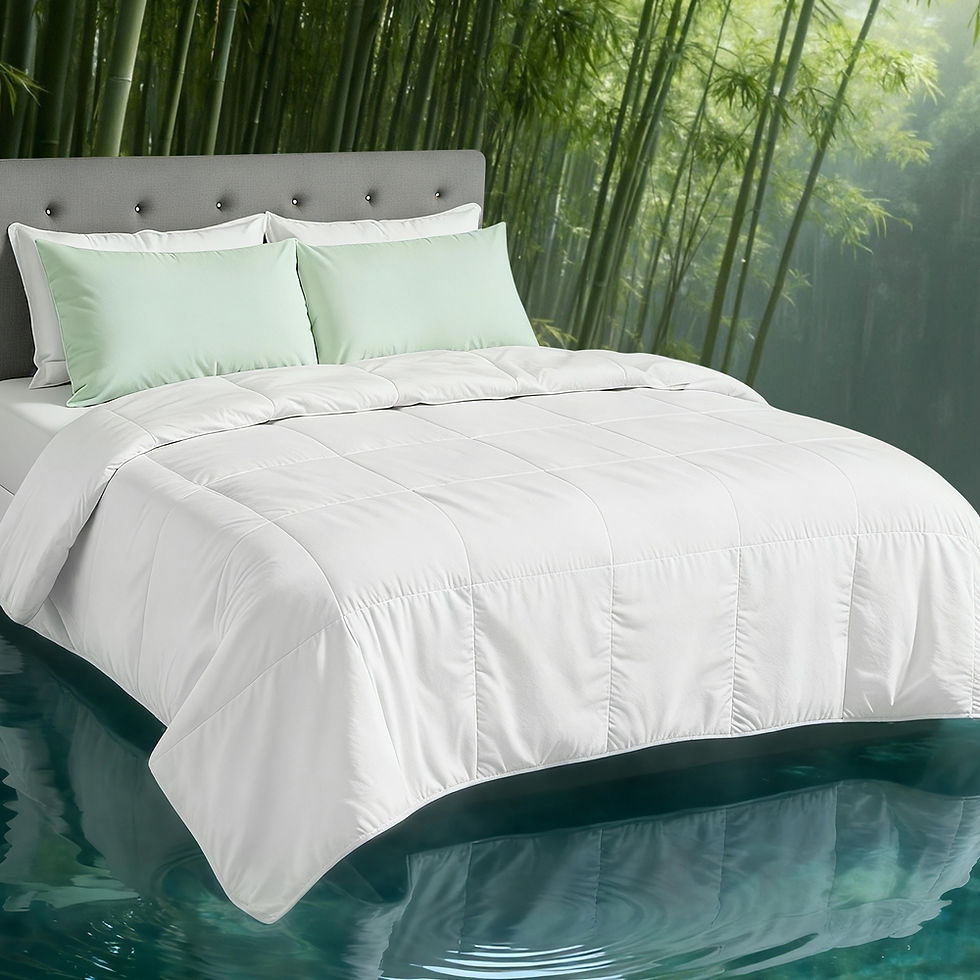 Giselle Bedding 200GSM Bamboo Quilt Summer Quilts All Season Doona Duvet