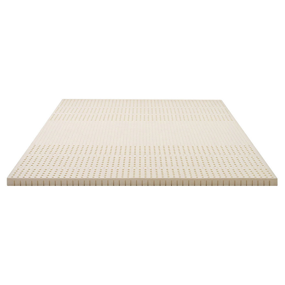 Giselle Bedding Latex Mattress Topper, 5cm Thick Cooling Bed Pad for Side