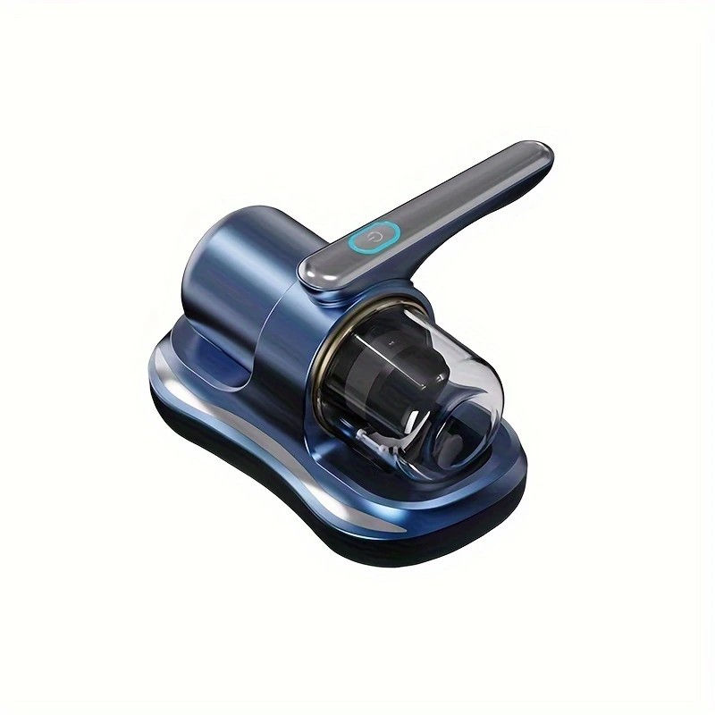 Blue Wireless Mite Removal Vacuum: Blue Light Sterilization, Deep Cleaning for B
