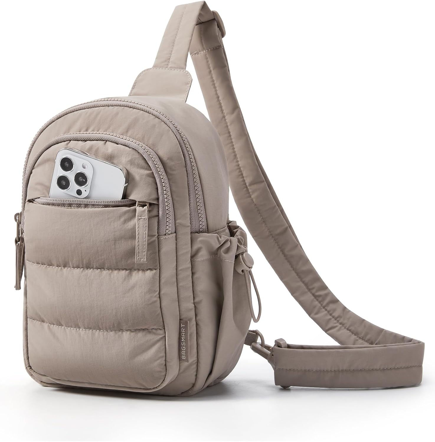 Small Sling Bag for Women, Puffer Crossbody Bag Purses Hobo Handbag Fanny Packs