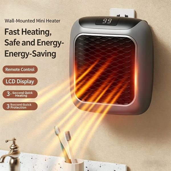Plug-in Wall Mount PTC Ceramic Space Heater
