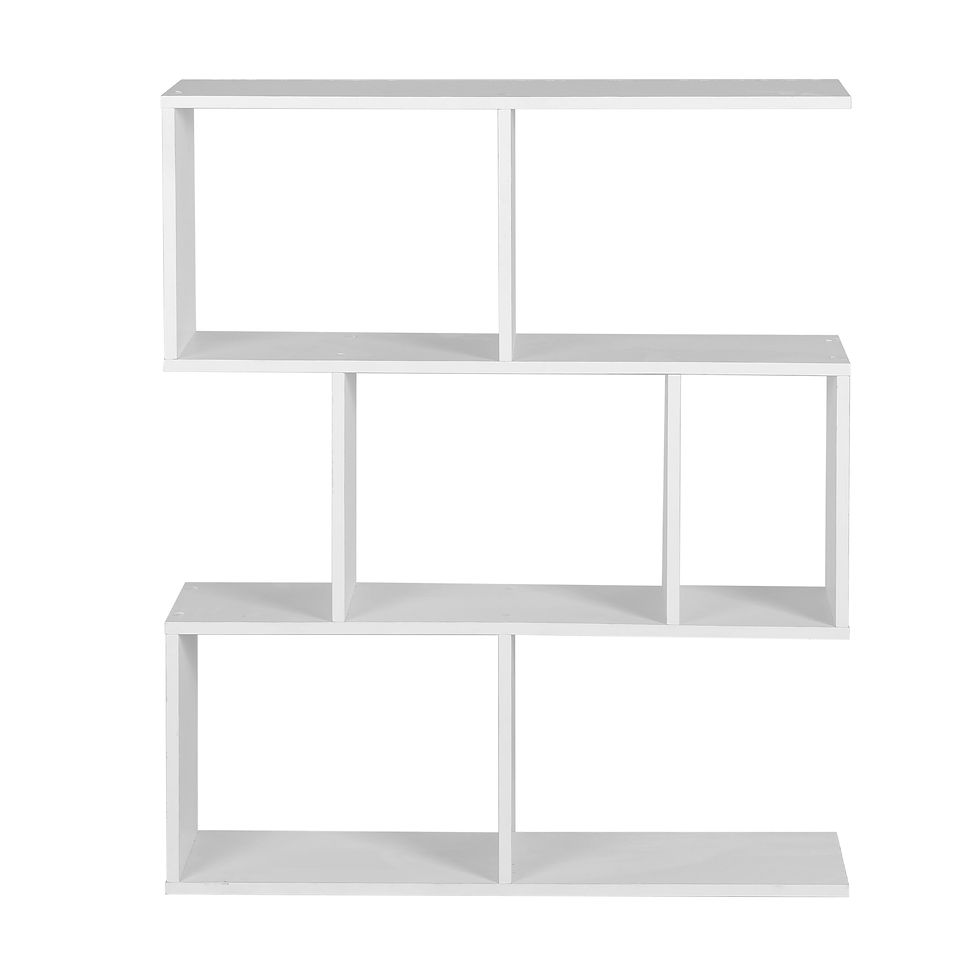 Thumbnail: Artiss Floating Wall Shelf Bookshelf 3-Tier Display Storage Organiser White – alternate product view 4