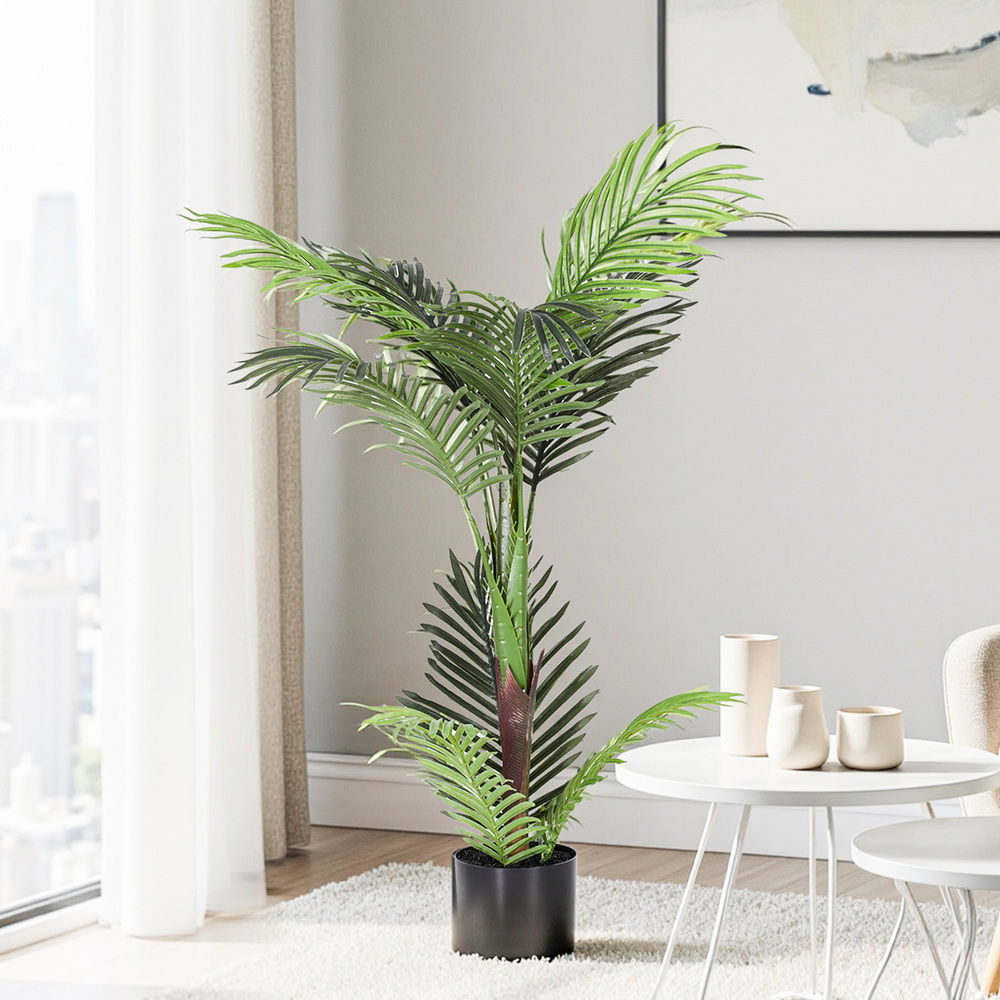 Artiss 100cm Artificial Palm Tree Faux Trees Indoor Decor Artificial Plants