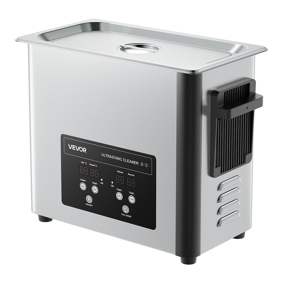 6L Ultrasonic Cleaner, Professional Ultrasonic Cleaner Machine with Cleaning Bas