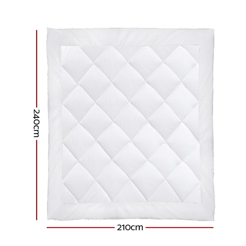 Giselle Bedding 700GSM Microfibre Bamboo Quilt King – alternate product view 2