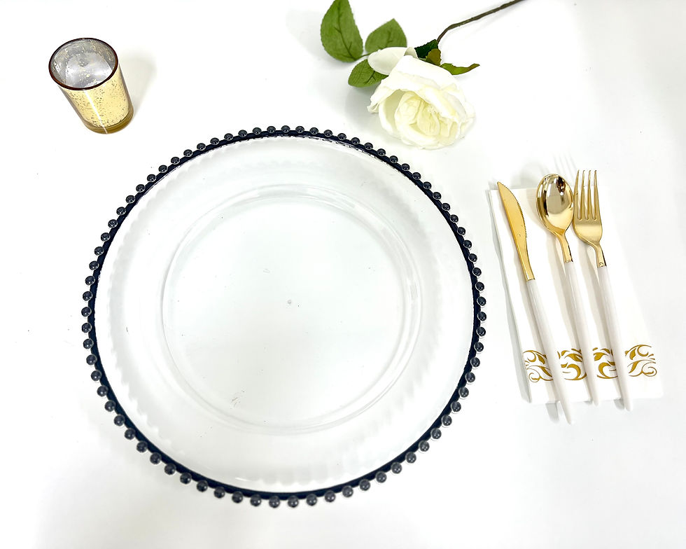 PLATE CHARGES Celebrations