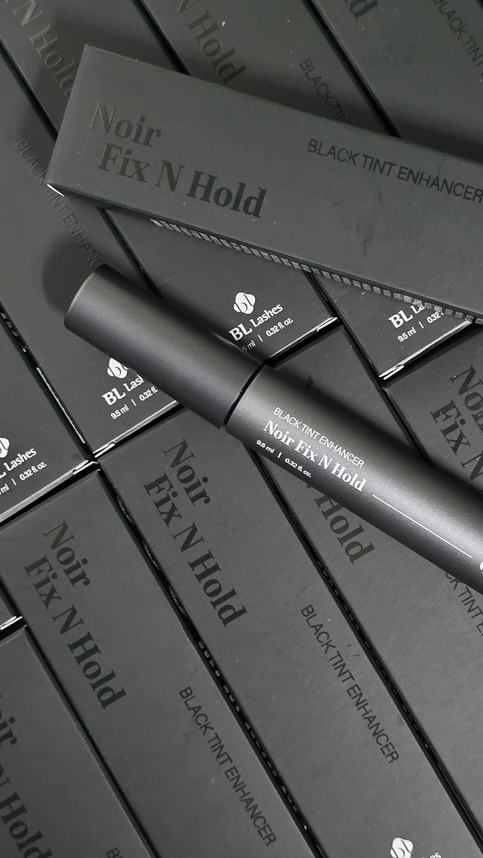 BL Lashes Noir Fix N Hold black tint enhancer mascara tube and packaging