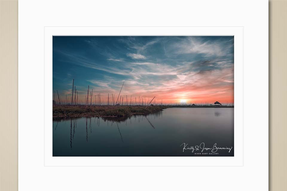 Thumbnail: Sunset on the lake