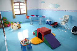 Sala de estimulação para bebês