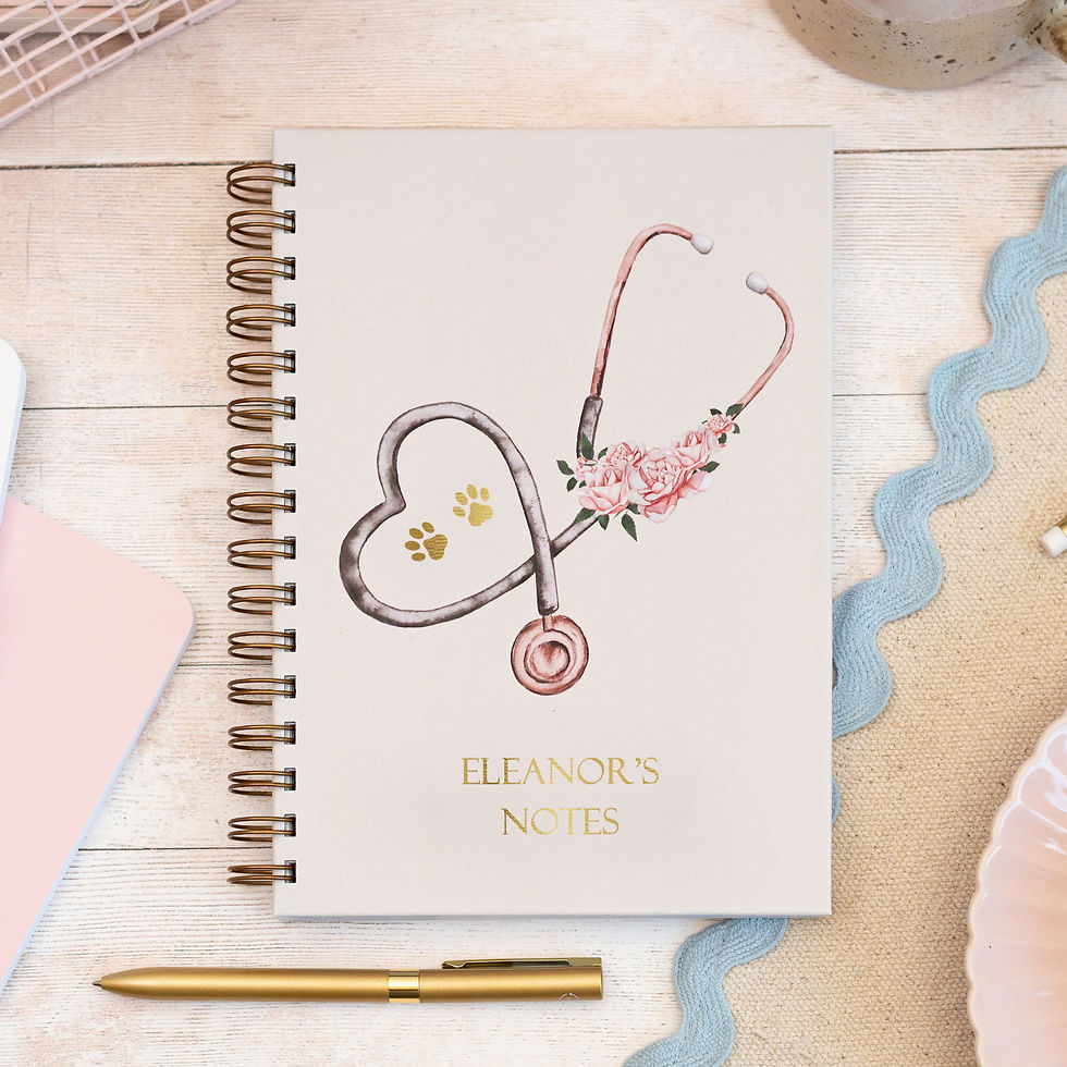 A5 Hardback Vet Notebook