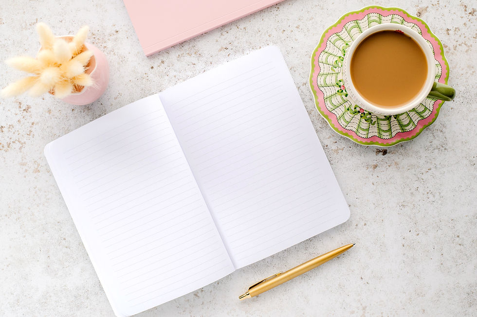 Thumbnail: Personalised A5 Gold Foil Travel Journal Softback Notebook