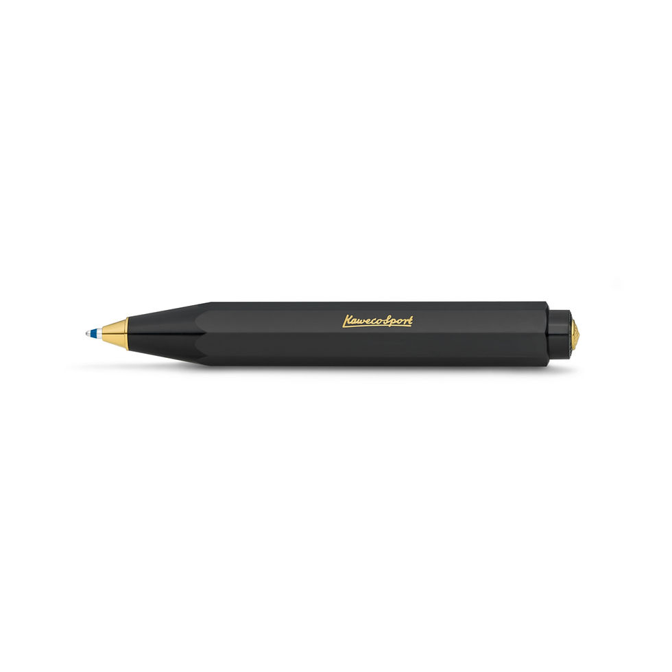 KAWECO Classic Sport Ballpoint Pen - Black