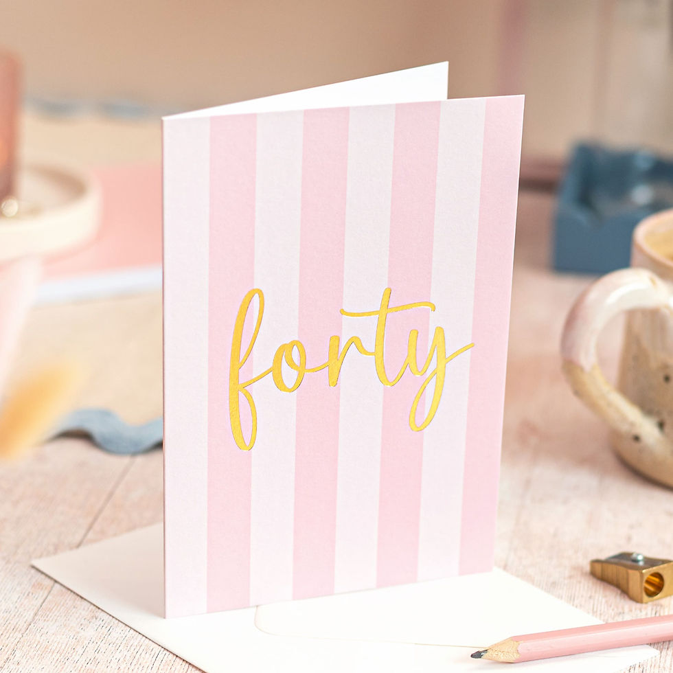 Thumbnail: 40th Birthday Card