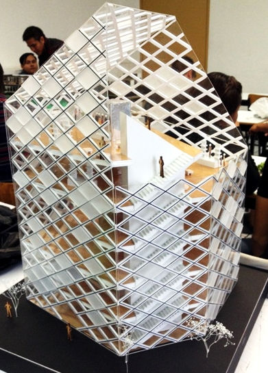 Maqueta Edificio Prada