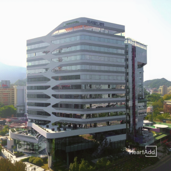 비씨월드제약 판교 사옥 전경