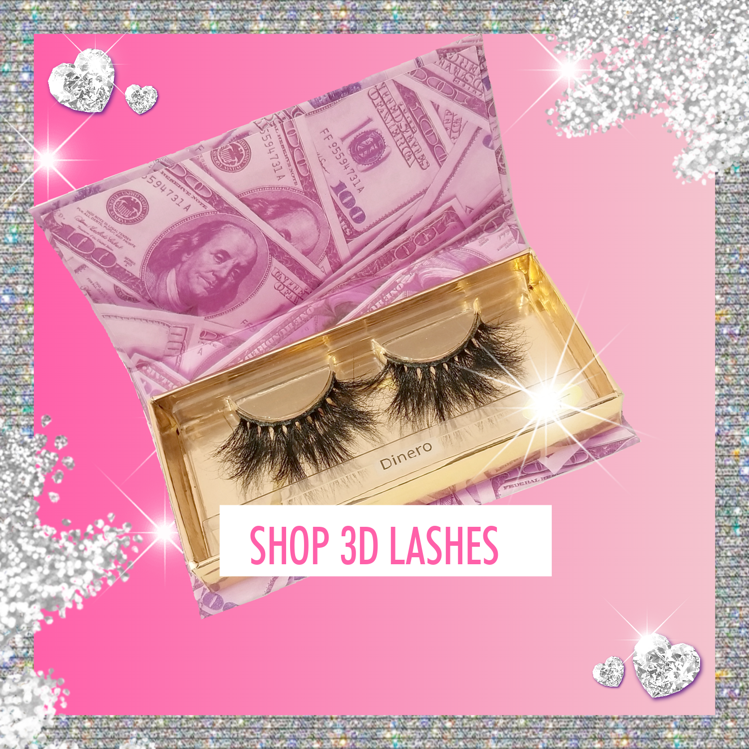 3D Mink Eyelashes Mizzmamakash