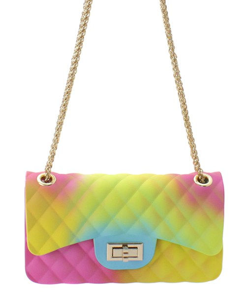 Thumbnail: "Bahamas" Fuzzy Slides & Matching Purse Set- Buckle or Zipper