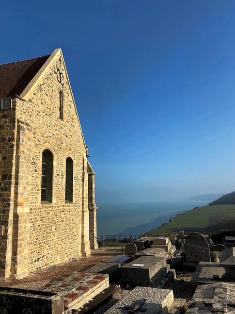 visiter la normandie : L'Eglise de Varengeville-sur-Mer