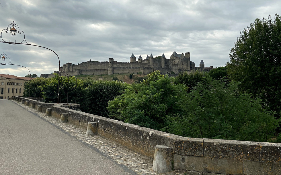 Vue sur la Cité de Carcassonne