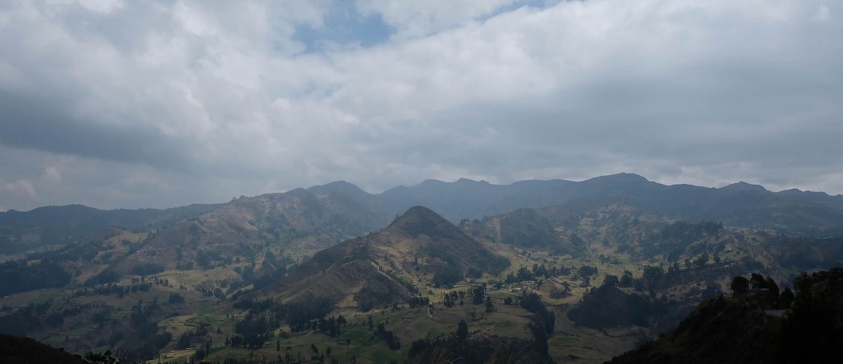 Aller sur un paramo en Colombie, paysage incroyable.
