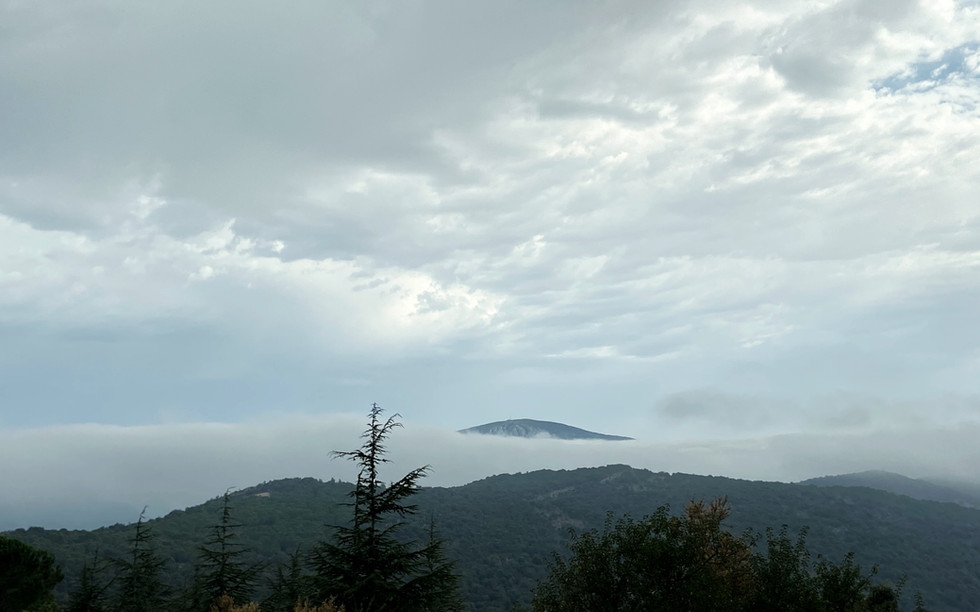 Vue du Château de Queribus