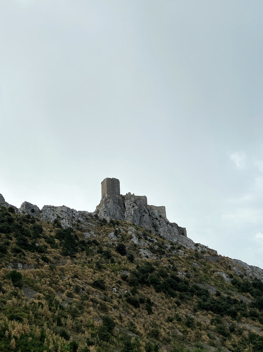 Queribus, Château Cathare
