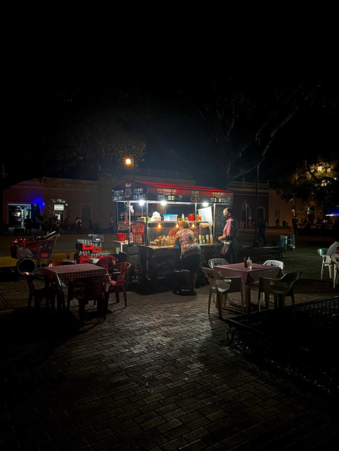 Stand de rue à Mérida
