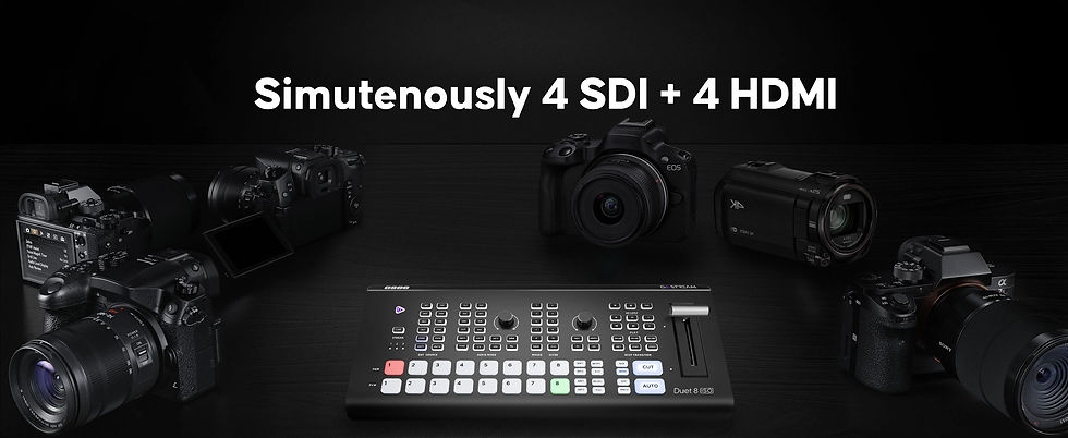 Thumbnail: GoStream Duet 8 ISO: 8 Channels Video Switcher