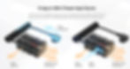 Thumbnail: DB-DF570  D-tap to Dual Side NP-F Dummy Battery Power adapter with USB-C I/O