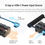 Thumbnail: DB-DF570  D-tap to Dual Side NP-F Dummy Battery Power adapter with USB-C I/O