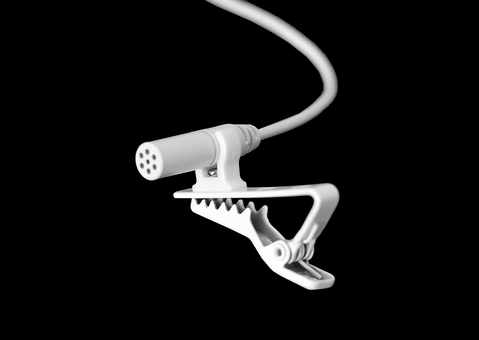 Thumbnail: W-LM1 Clip-on Omnidirectional Lavalier Mic  with 3.5mm TRS connector