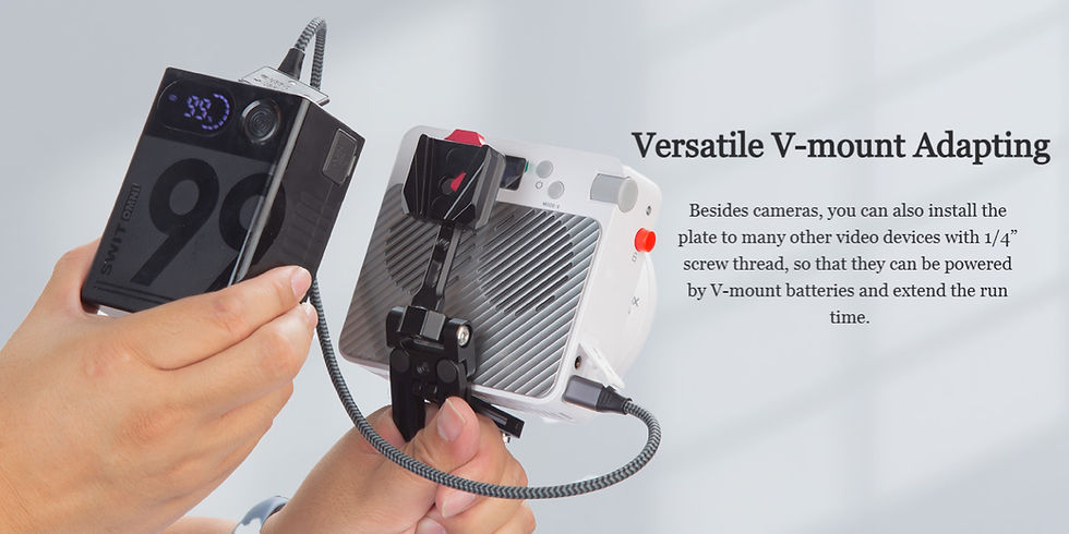 Thumbnail: TA-T10S Transformable Arca Swiss Plate w/V-Mount