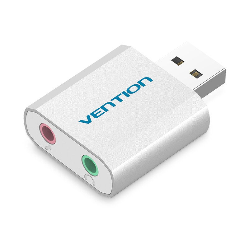 Thumbnail: Vention USB Sound Card USB Audio Interface External 3.5mm Microphone Audio