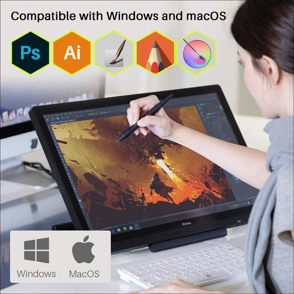 Thumbnail: Professional Digital Drawing Graphic Tablet