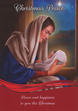 Christmas Peace- Mother and Child