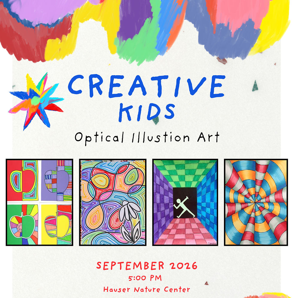 September Creative Kids - Optical Illusions