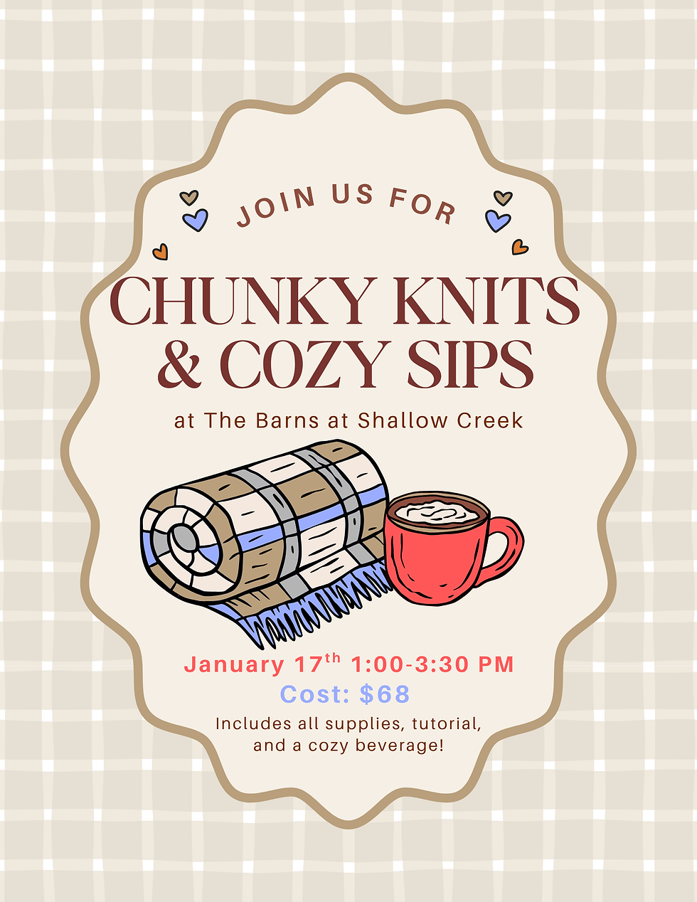 Chunky Knits and Cozy Sips