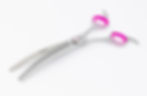 Kanpeki 7.5" Curved Pink scissors