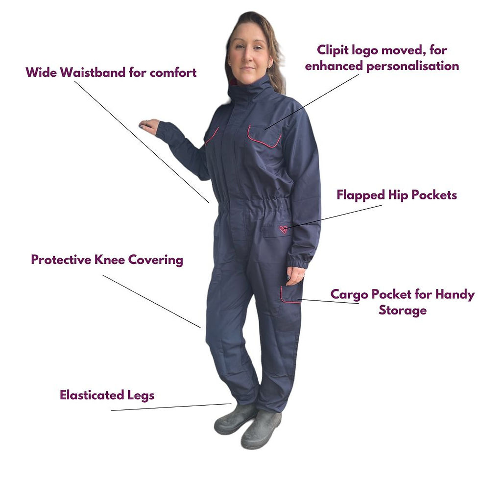 Thumbnail: Upgrade Clipit Suit showing the benefits in wearing it to protect against hair.