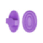 Purple Curry Comb