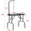 Thumbnail: Size dimensions of small portable grooming table