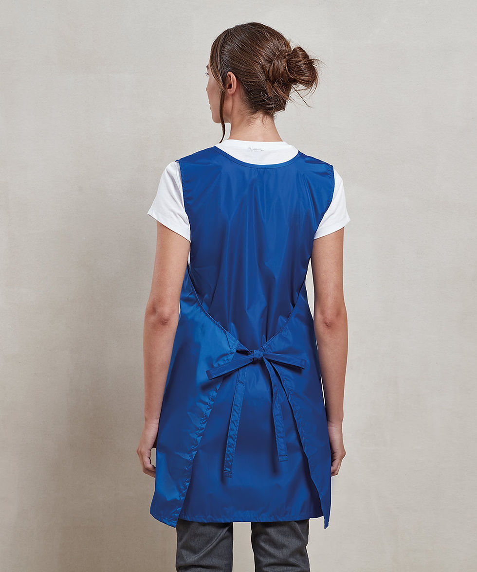 Thumbnail: blue wraparound back view