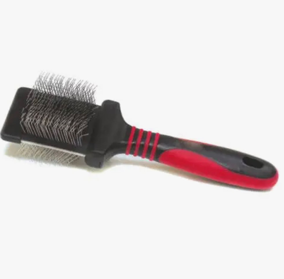 Thumbnail: Croci Flexi Slicker Brush side view