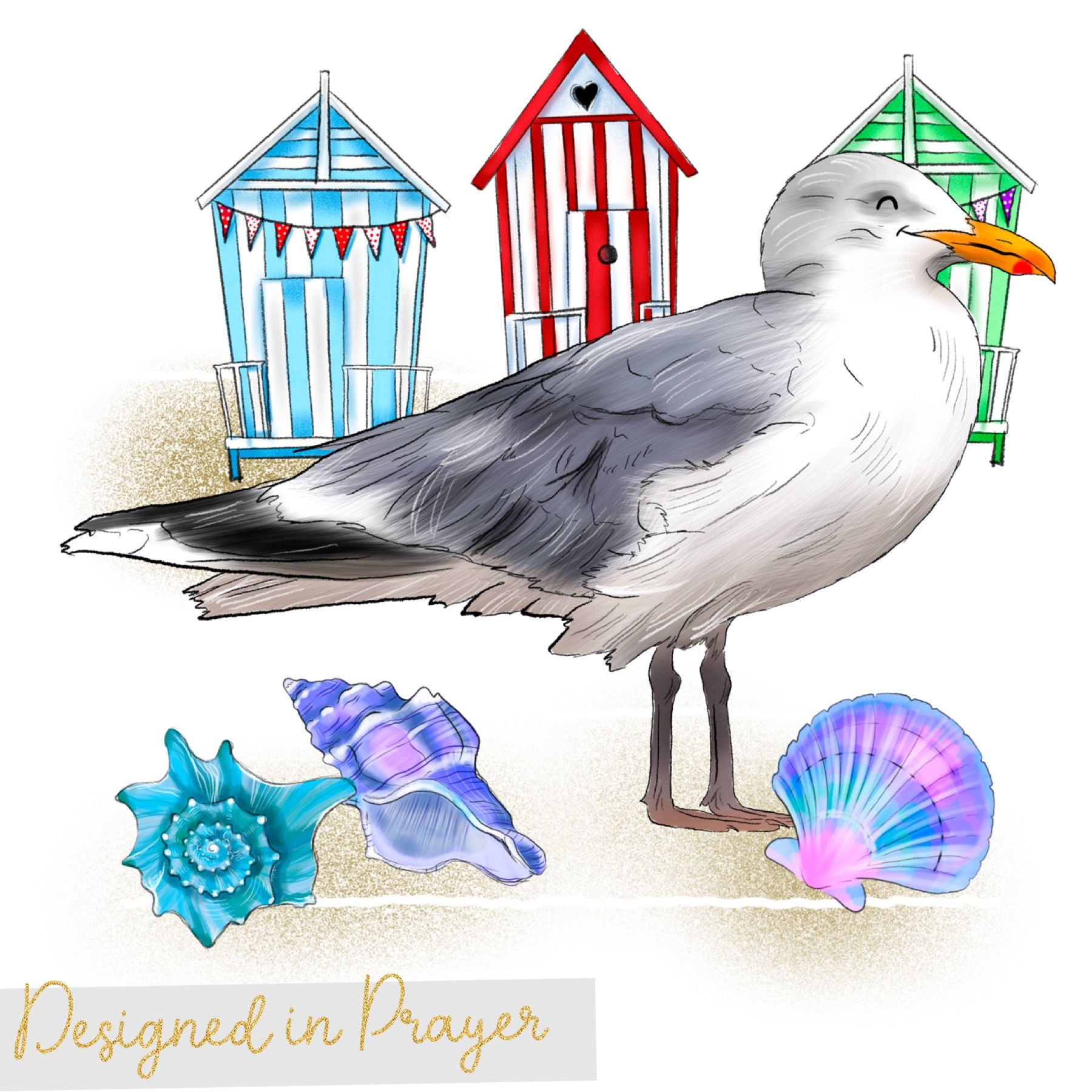 png Seaside Seagull 🌊 🐚