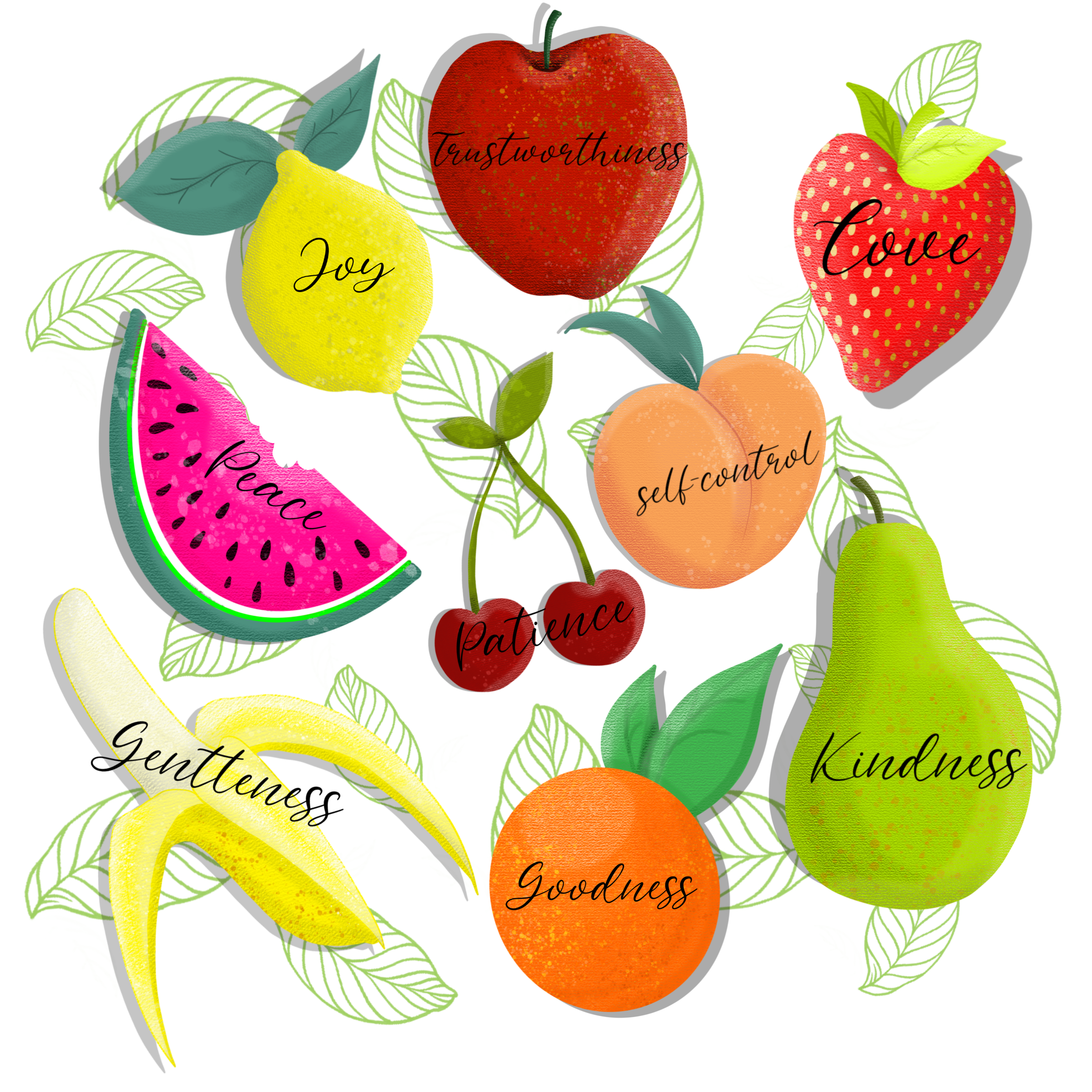 Fruits of the Spirit Motif