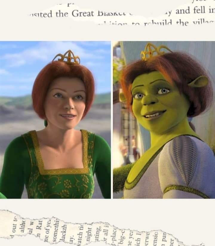 Princesa Fiona- Filme Shrek