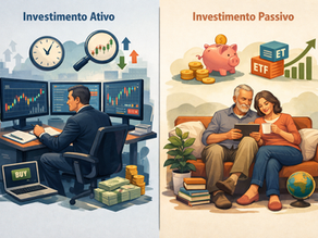 Investimento Passivo vs. Ativo: Qual é o melhor para ti?