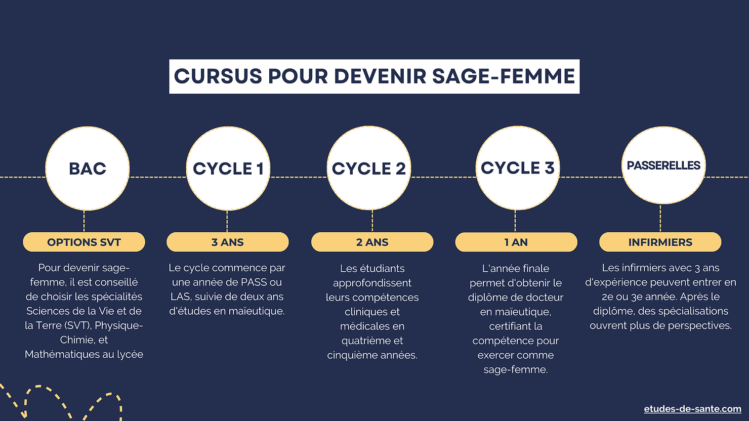 cursus universitaire pour devenir sage-femme