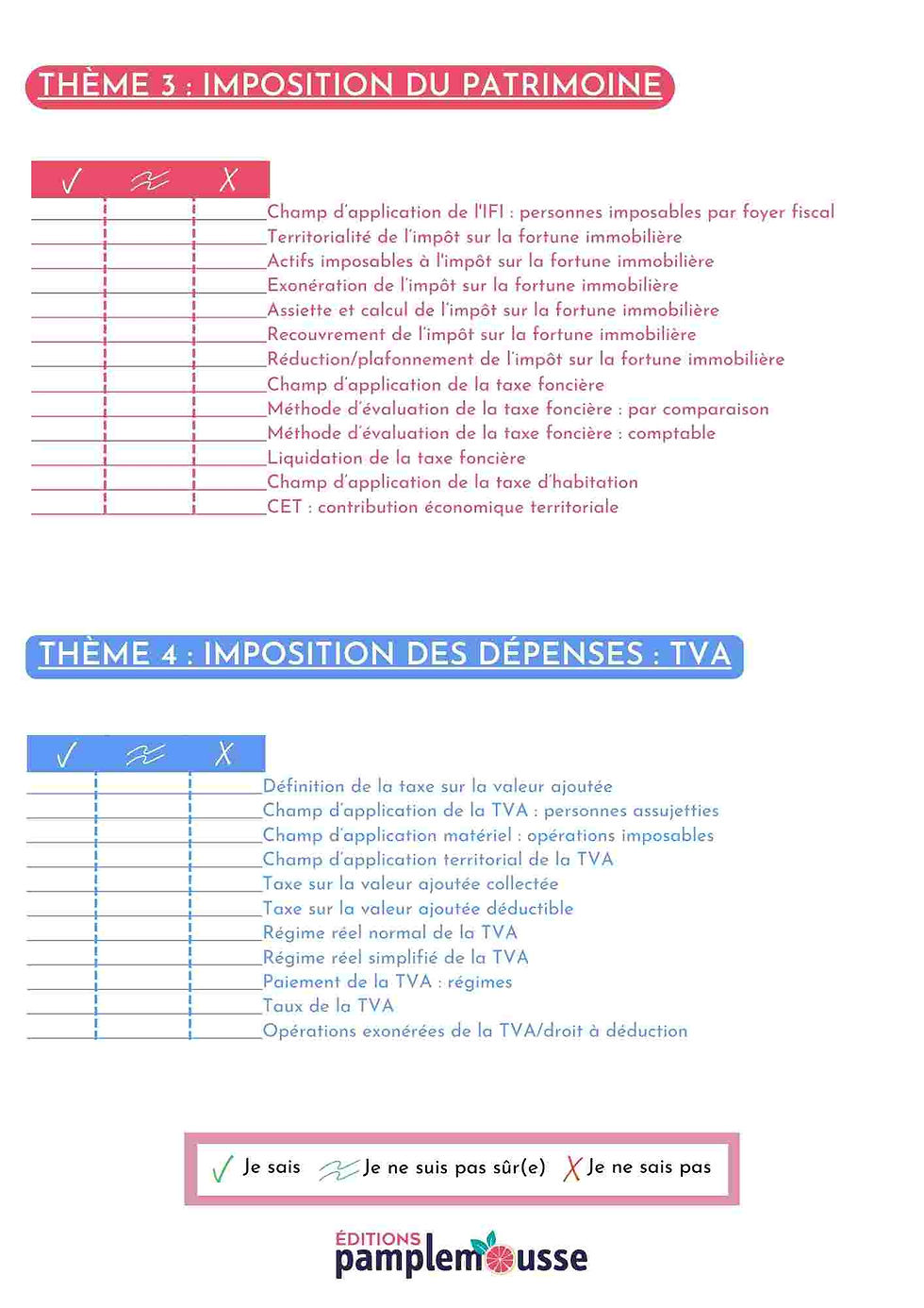 Miniature : cours droit fiscal